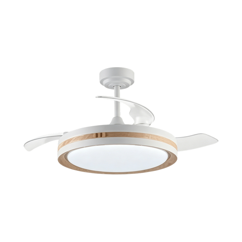 Agrestium lignum frumentum Retractable Fan lux