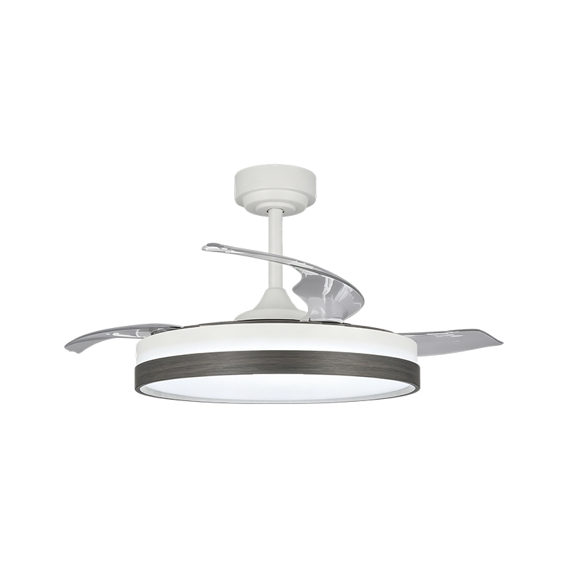 Agrestium lignum frumentum Retractable Fan lux