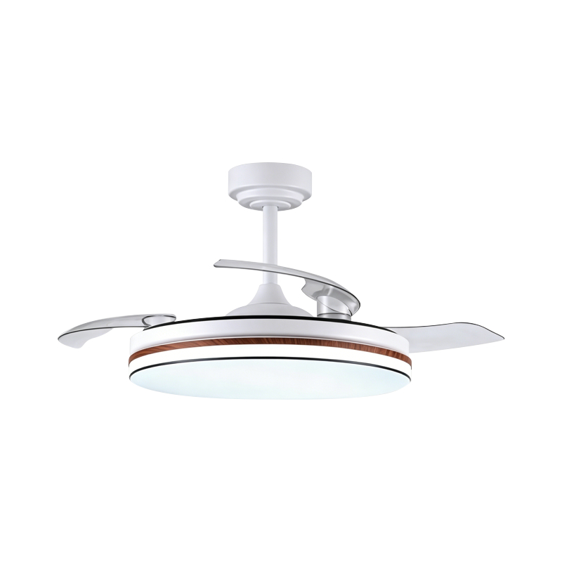 Agrestium lignum frumentum Retractable Fan lux
