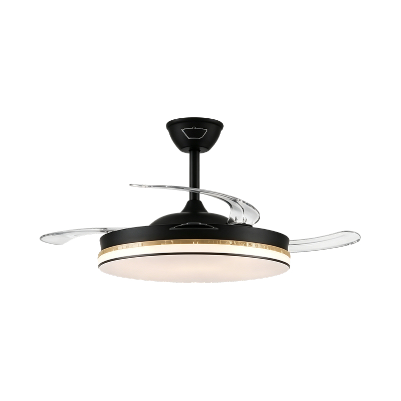 Agrestium lignum frumentum Retractable Fan lux