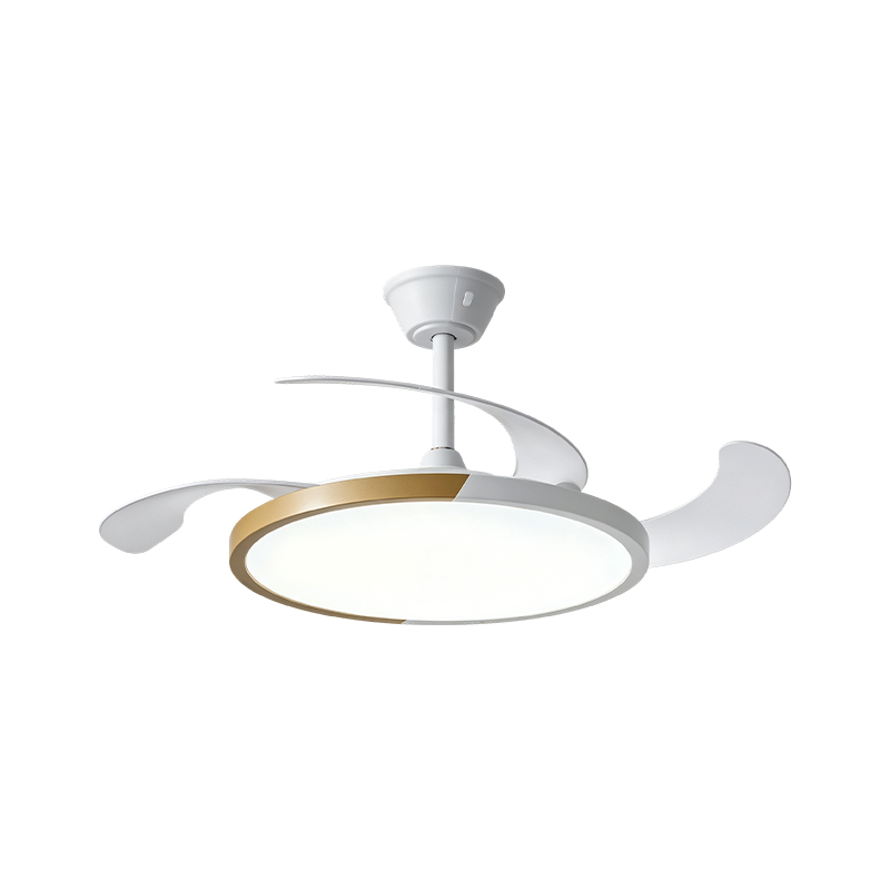 Agrestium lignum frumentum Retractable Fan lux