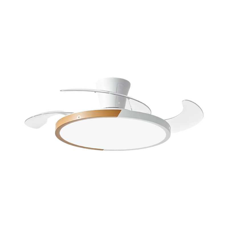 Agrestium lignum frumentum Retractable Fan lux