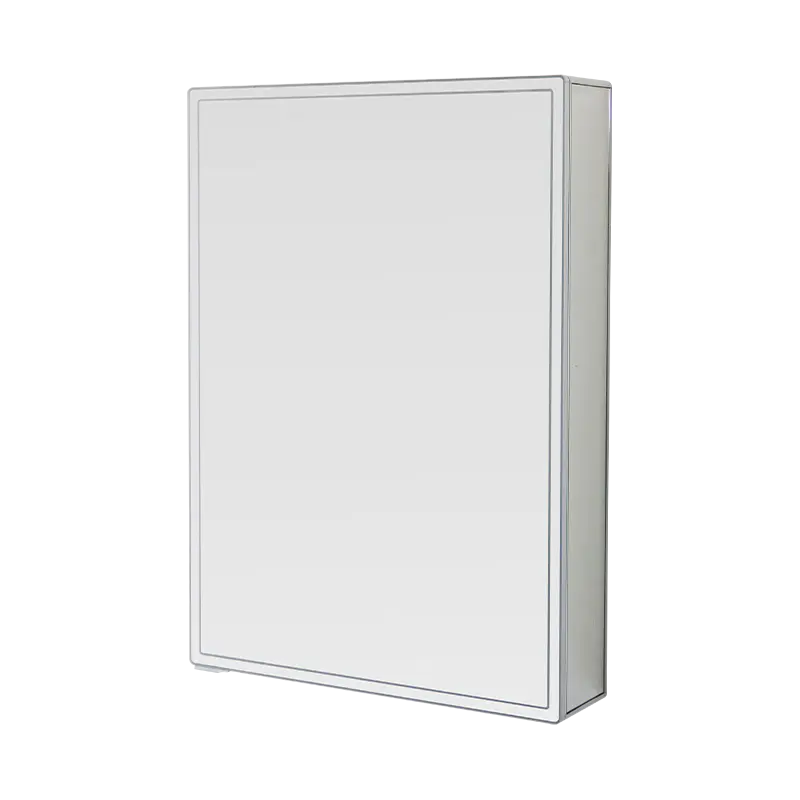 Single-Door Smart balneo Speculum scrinium Cum DUXERIT Backlit rutrum Speculum