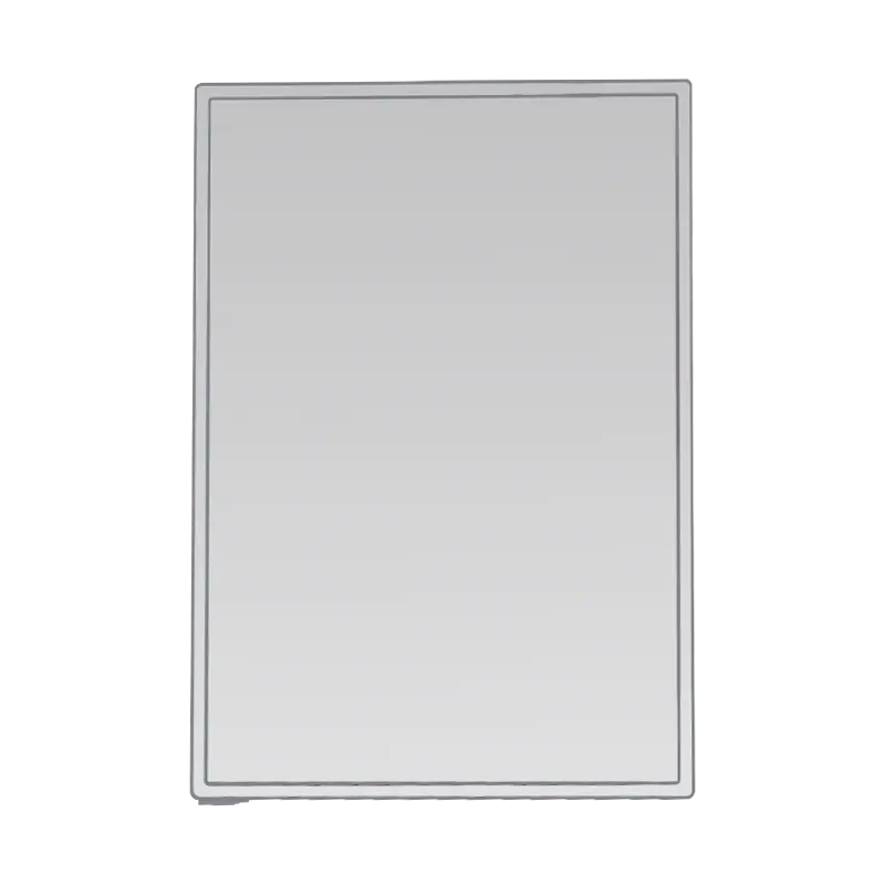 Aluminium Alloy Waterproof Single Door DUXERIT Bathroom Speculum Cabinet