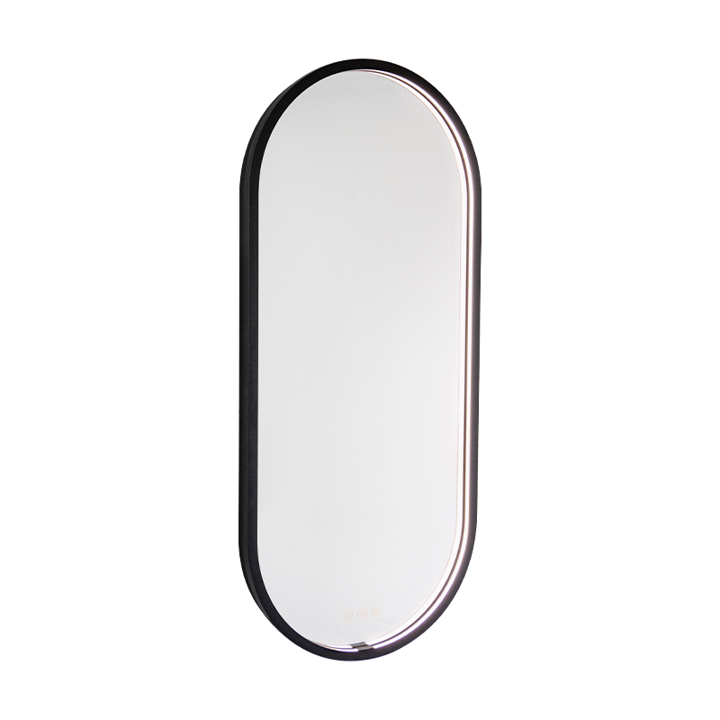 LED Smart Dimming Defogging Frosted Illuminated Bathroom Speculum