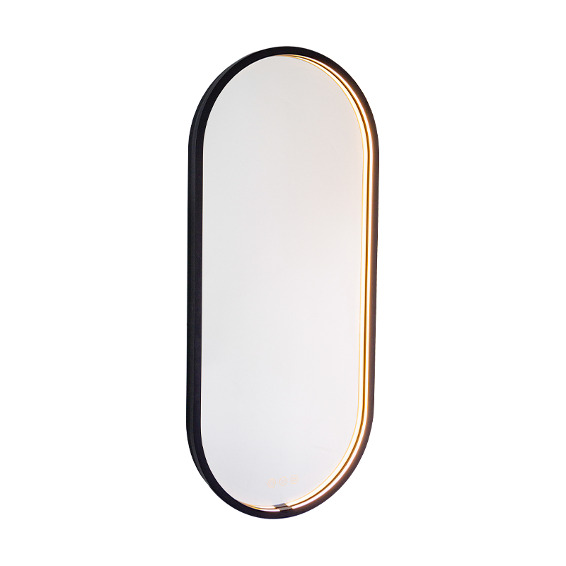 LED Smart Dimming Defogging Frosted Illuminated Bathroom Speculum